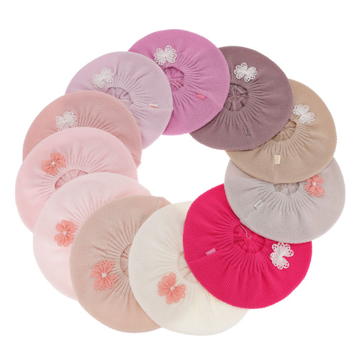 Jesenná/jarná dievčenská čiapka růžový Costanza