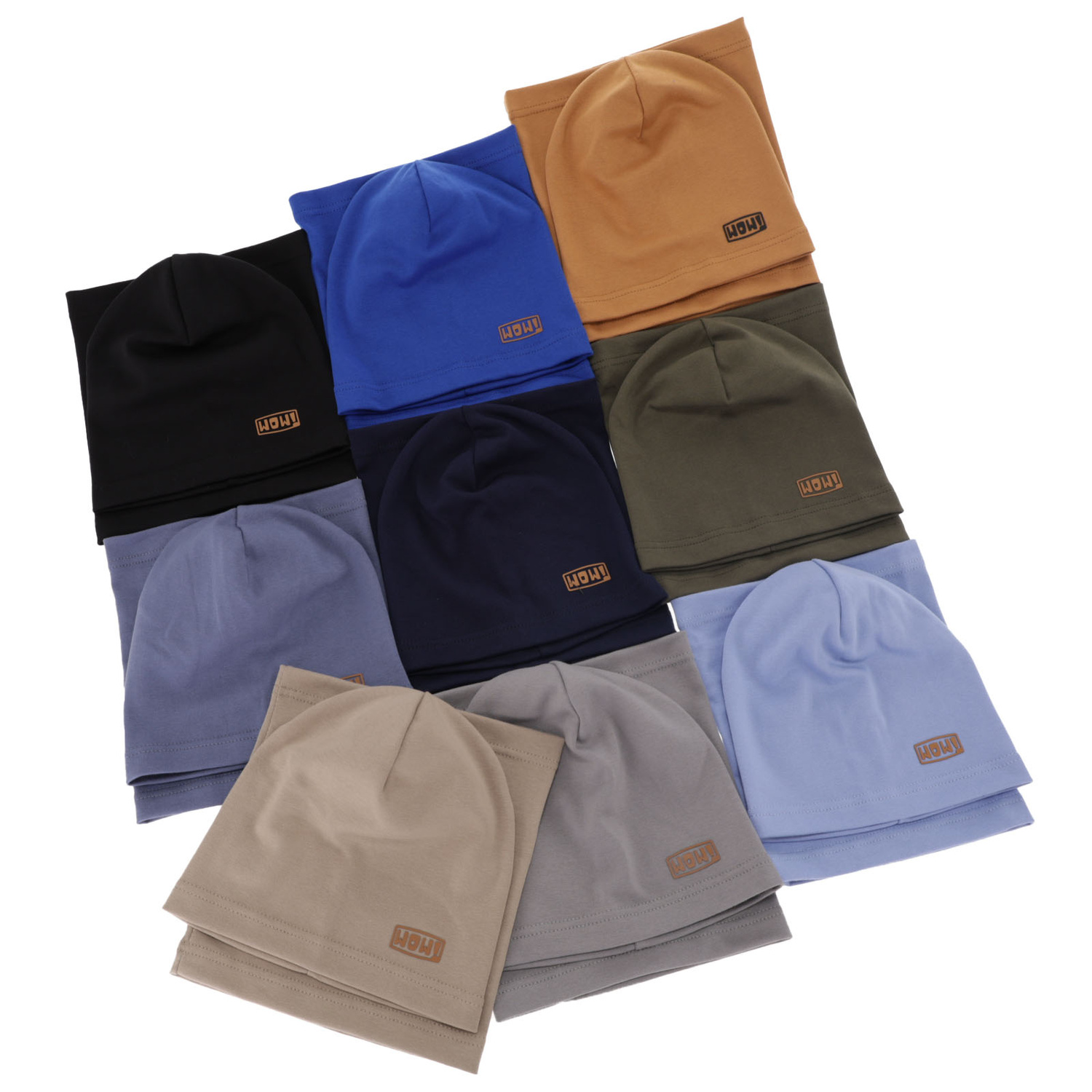 Jesenný/jarný chlapčenský set: klobúk a tunel šedý Frizer