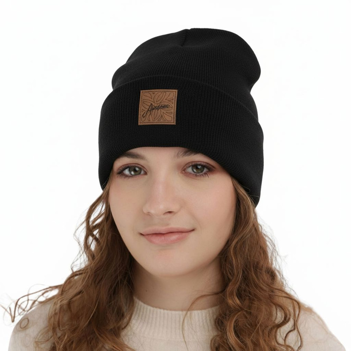 Dievčenská zimná čiapka černá Bellona