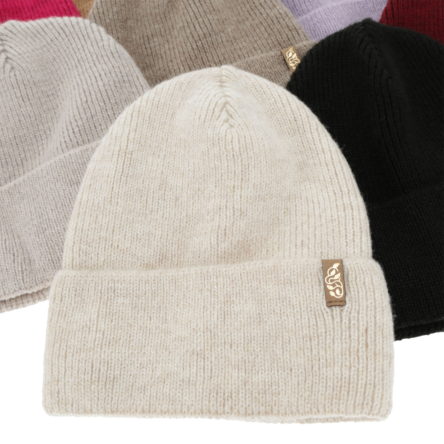 Dámská zimní čiapka, ružová, s merino vlnou, Tahoe