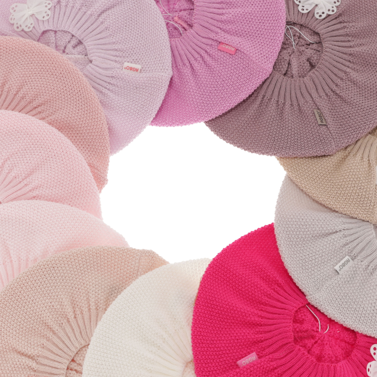 Jesenná/jarná dievčenská čiapka růžový Costanza