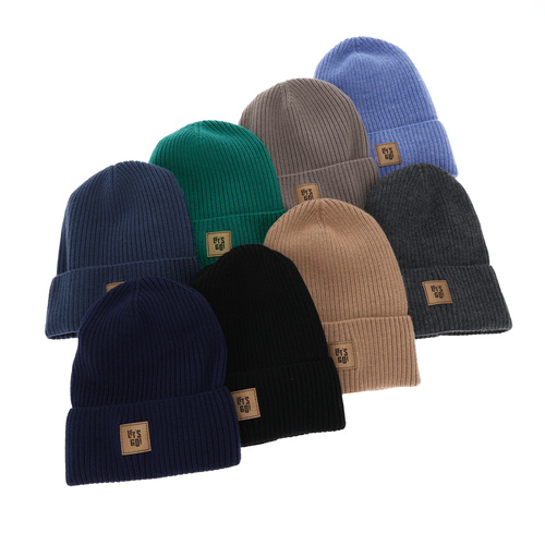 Chlapecká čiapka a nákrčník, jesenný, jarný set khaki 100% merino vlna Vanto