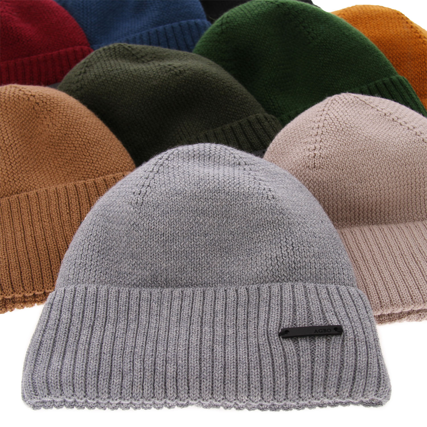 Pánska zimná čiapka tmavomodrá merino vlnená Henk