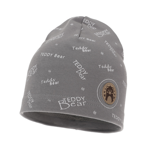 Jesenná/jarná chlapčenská čiapka šedá Tedi