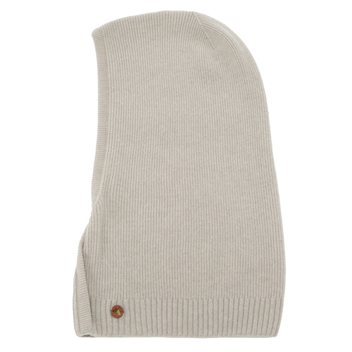 Kukla jesenná, zimná, dámska, béžová, merino vlna s kašmírom, Kiruna