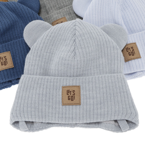 Chlapecká podzimní/jarní čiapka, camel, zaväzovacia Dewin