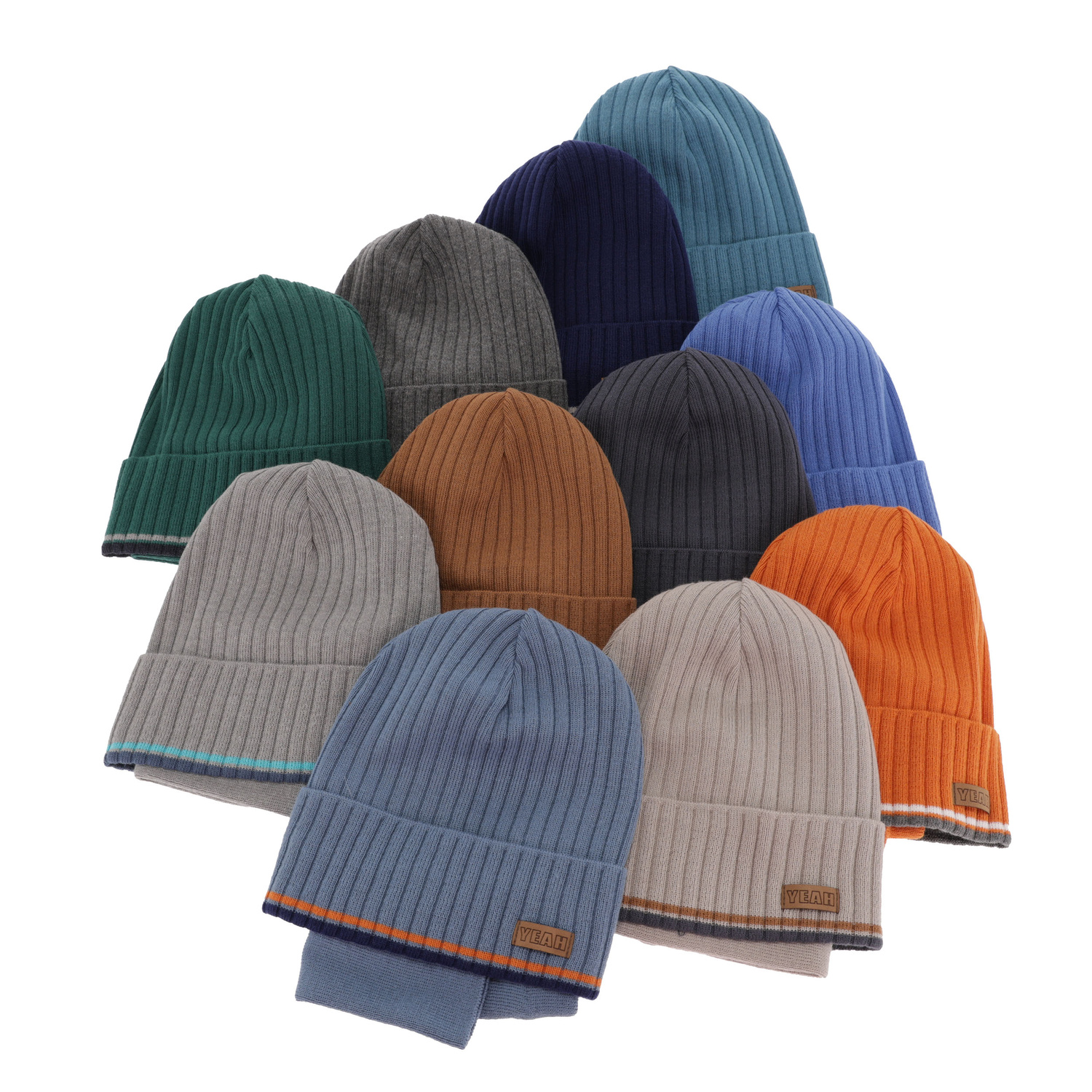 Jesenný/jarný chlapčenský set: čiapka a tunel, s bavlnou, šedý London