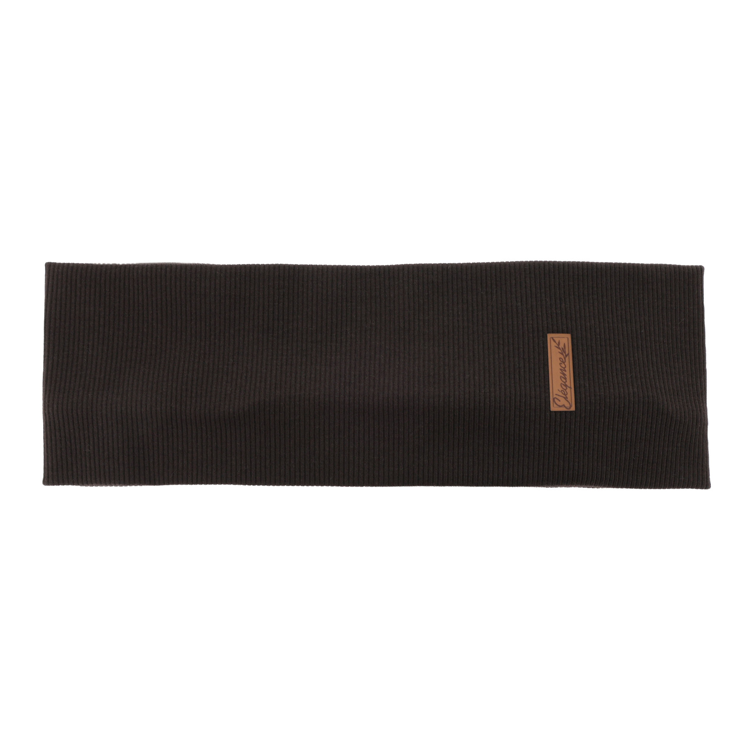 Dámska podzimní/ jarní čelenka, hnedá, bavlnená Sharon