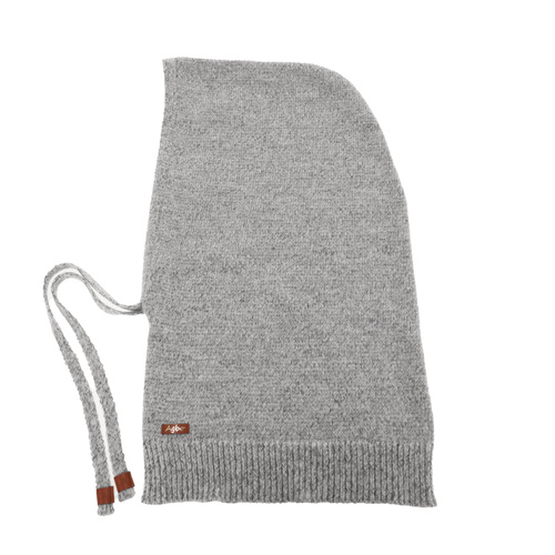 Dámska zimná kukla šedá vlnená merino Elizabeth