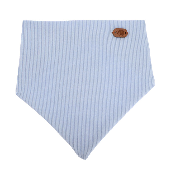Šátek podzimní/jarní chlapecký, bleděmodrý, bavlněný Lucent