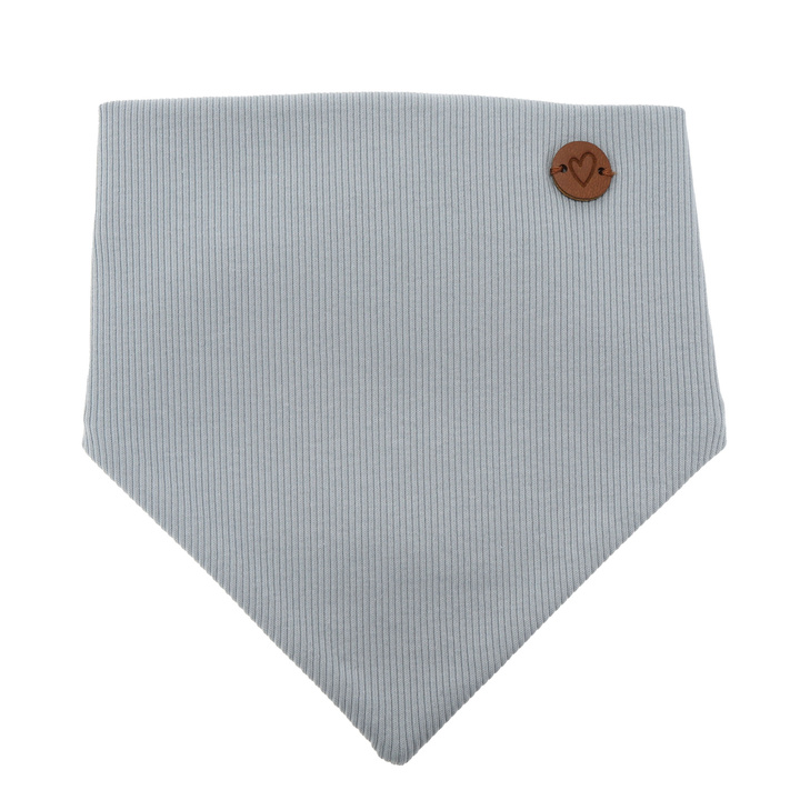 Šátek podzimní/jarní dívčí, šedý, bavlna Lucy