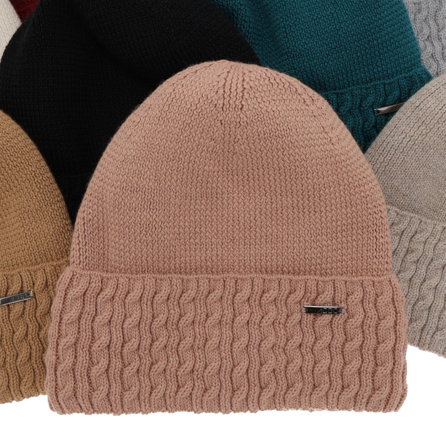 Dámska zimná čiapka růžová merino vlnená Febe