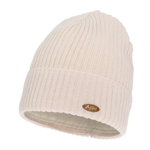 Dámská zimní čiapka, svetloružová, s merino vlnou Shila