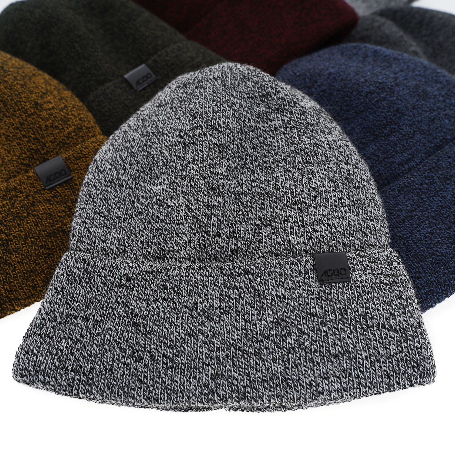 Pánska zimná čiapka šedá Mohit