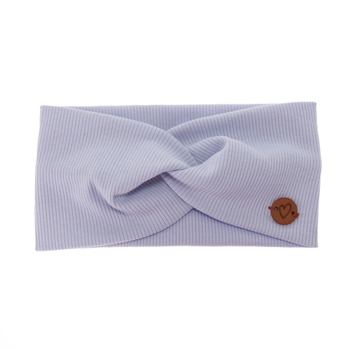 Čelenka jeseň/jar dievčatá fialová bavlna Kasjana