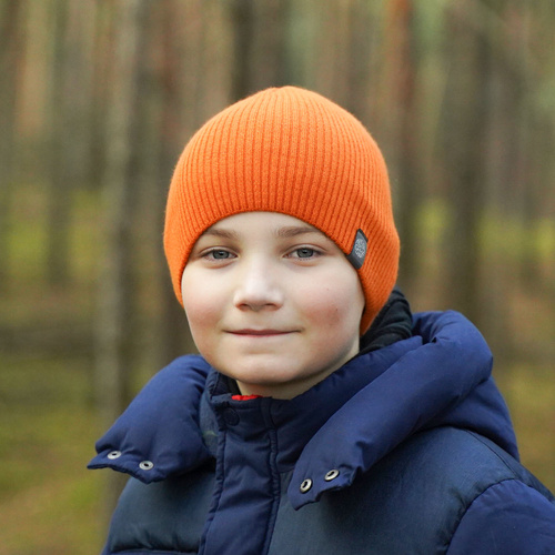 Chlapčenská zimná čiapka zelená Imbir