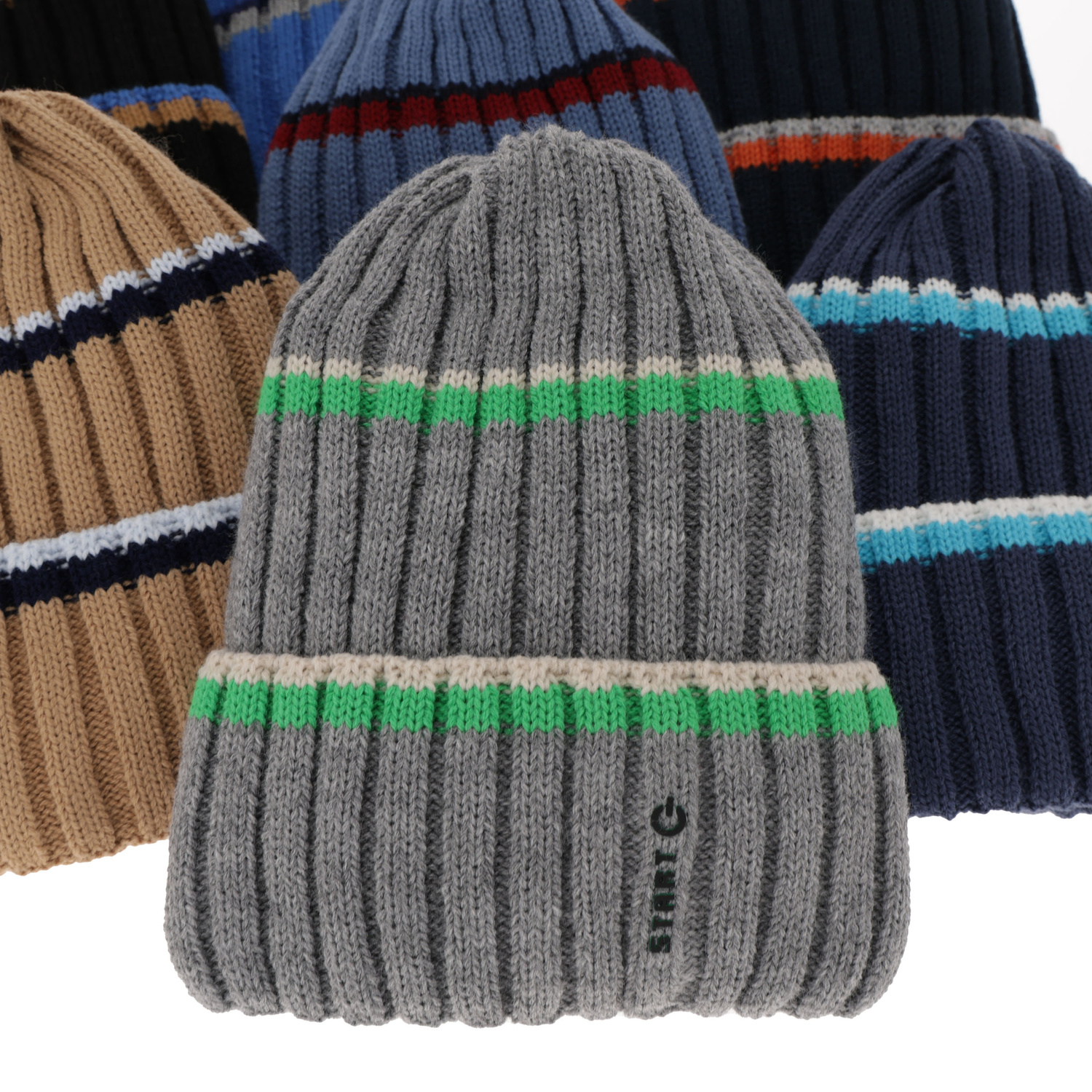 Komplet zimný chlapčenský: čiapka a tunel modrý Bastien