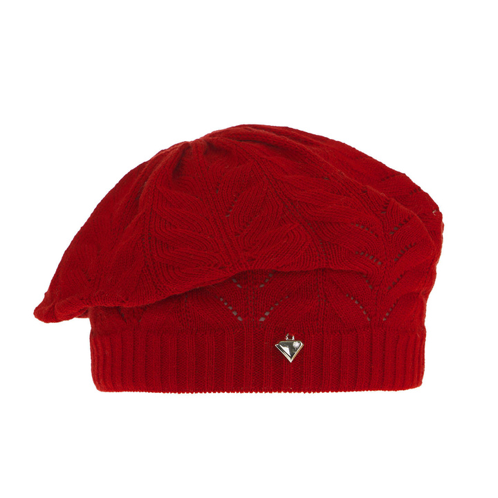 Jesenná/jarná dievčenská čiapka červená Alper