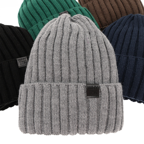 Komplet zimný chlapčenský: čiapka a tunel zelený Baster