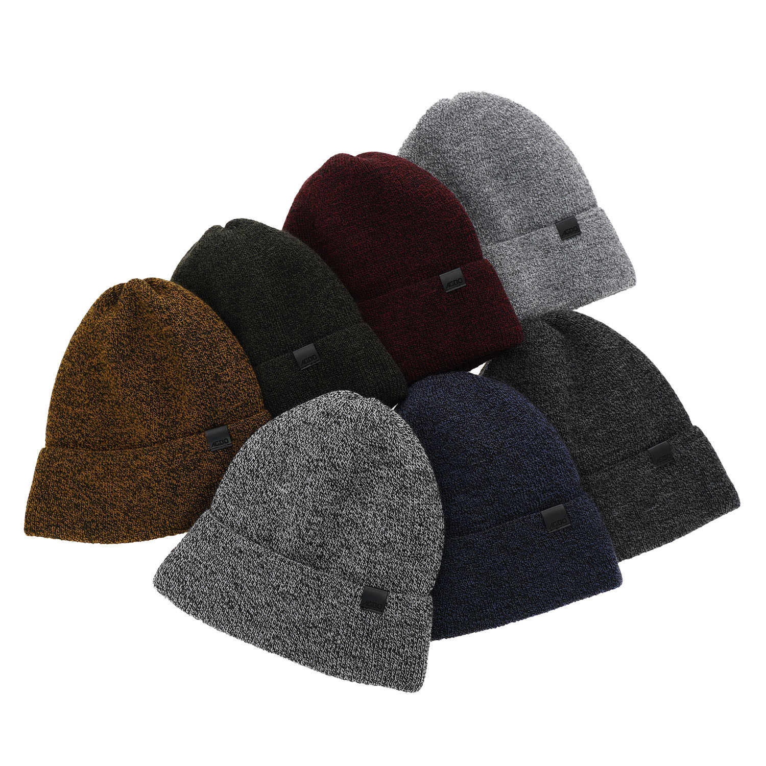 Pánska zimná čiapka šedá Mohit