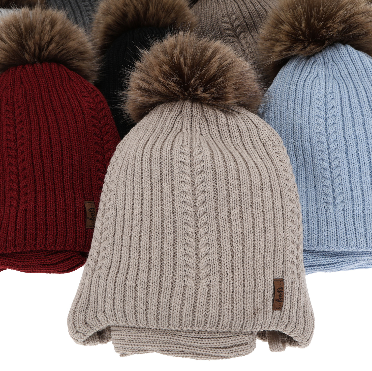 Čiapka a nákrčník pre chlapca zimná súprava, šedý, s merino vlnou, viazaná Zongo