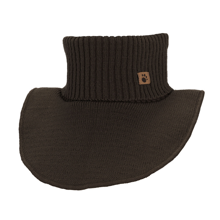 Samostatný krkavka zimný chlapecký, hnedý, s podšívkou z fleece, Lamor