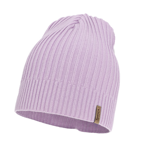 Dámská jarná, jesenná čiapka, s bavlnou, fialová, Mirona