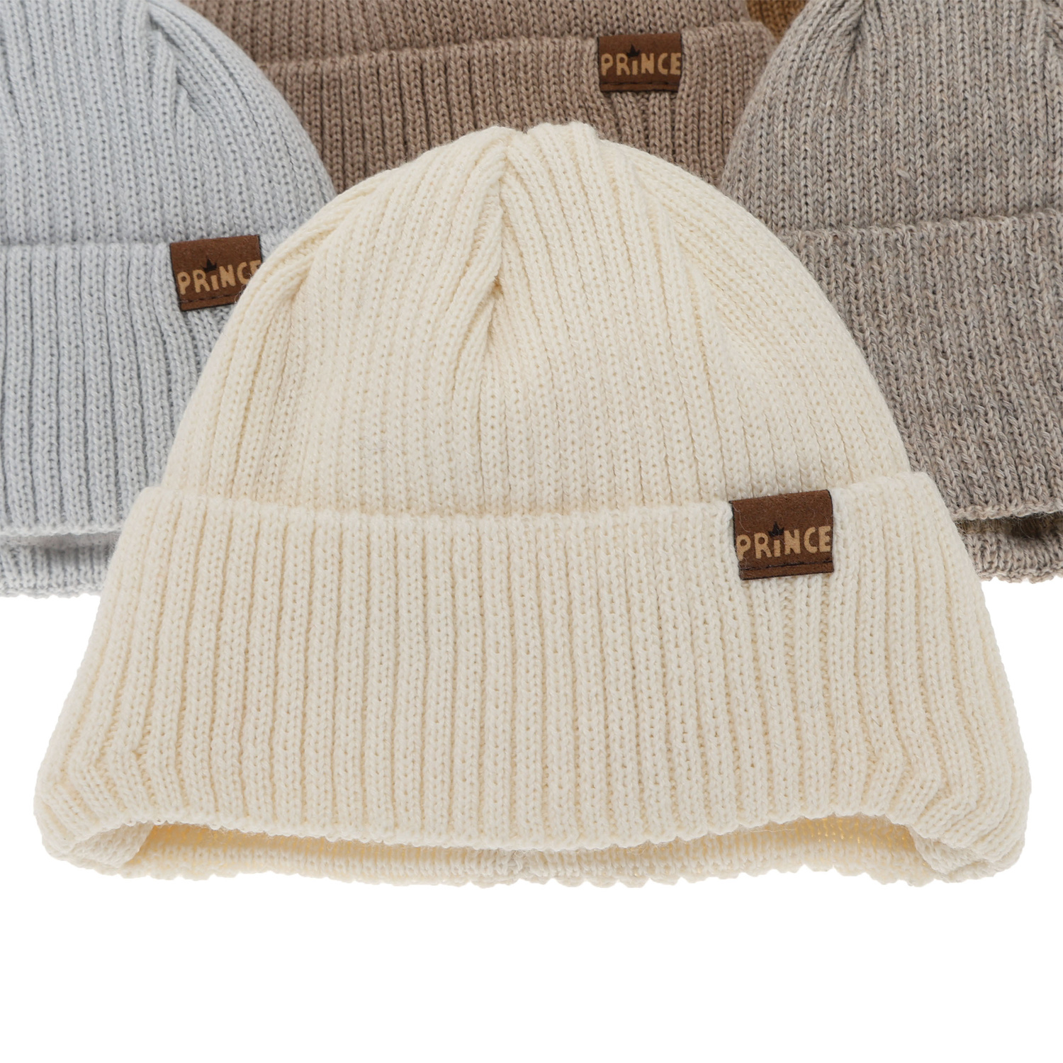 Chlapecká zimní čiapka, zaväzovacia, s merino vlnou, camel, Puser