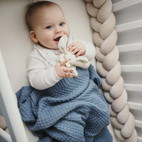 Bambusová a bavlnená detská deka baby/infant cream Royal