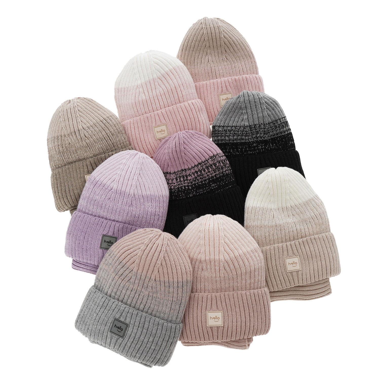 Zimný dievčenský set: čiapka a tunel černý Tasha