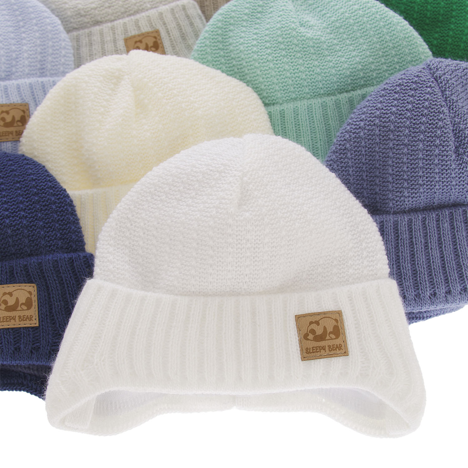 Chlapčenská jesenná/jarná čiapka biela Todi