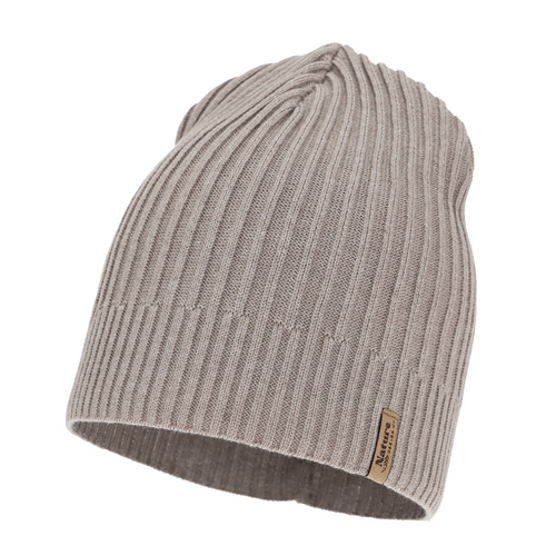 Dámská jarní, podzimní čiapka, s bavlnou, camel, Mirona