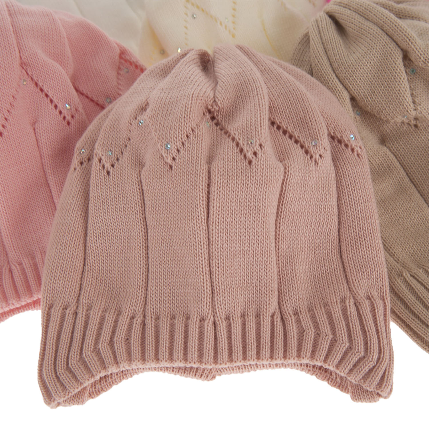 Jesenná/jarná dievčenská čiapka fialová Mercja