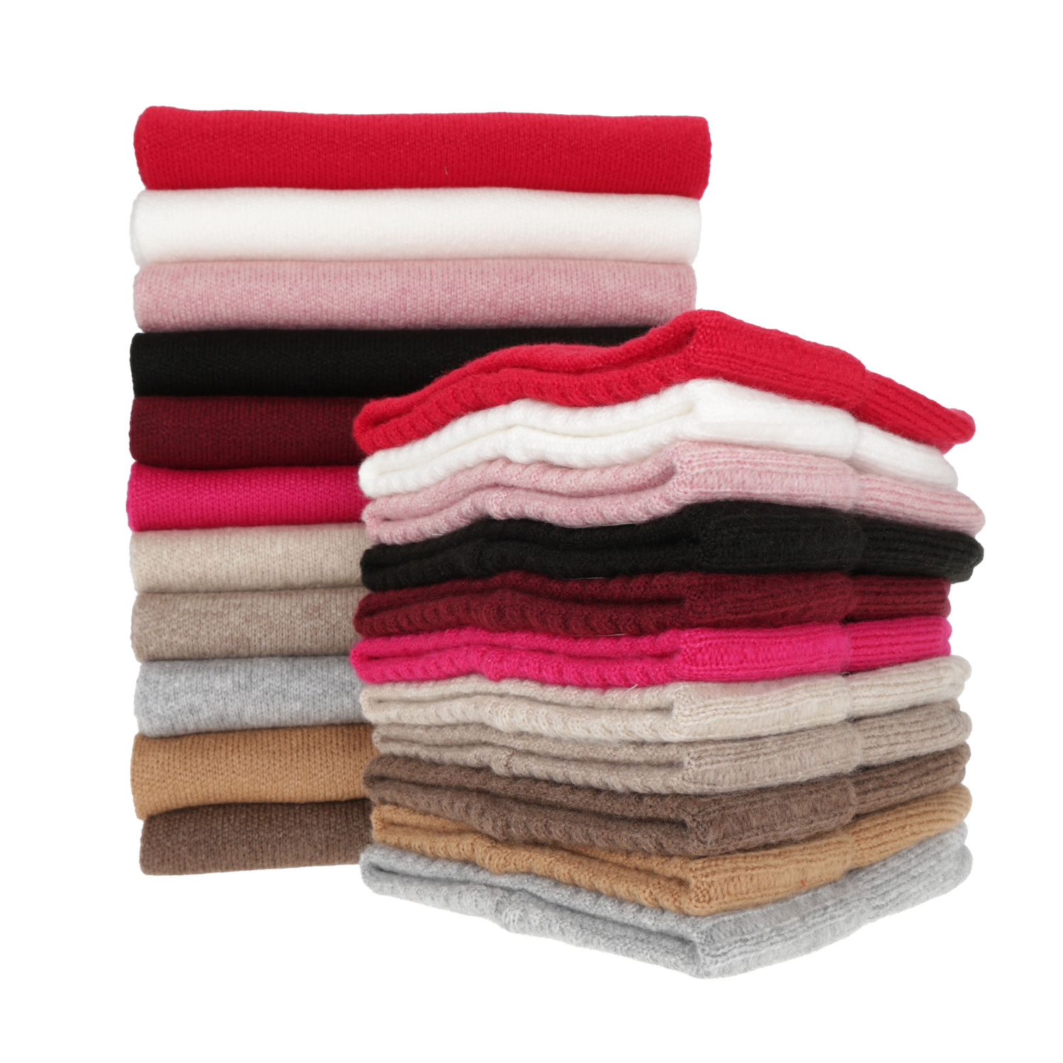 Komplet zimní dámský: čiapka a šála, šedý, Shasta