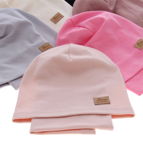 Jesenný/jarný set pre dievča: čiapka a krémový bavlnený komín Selfie