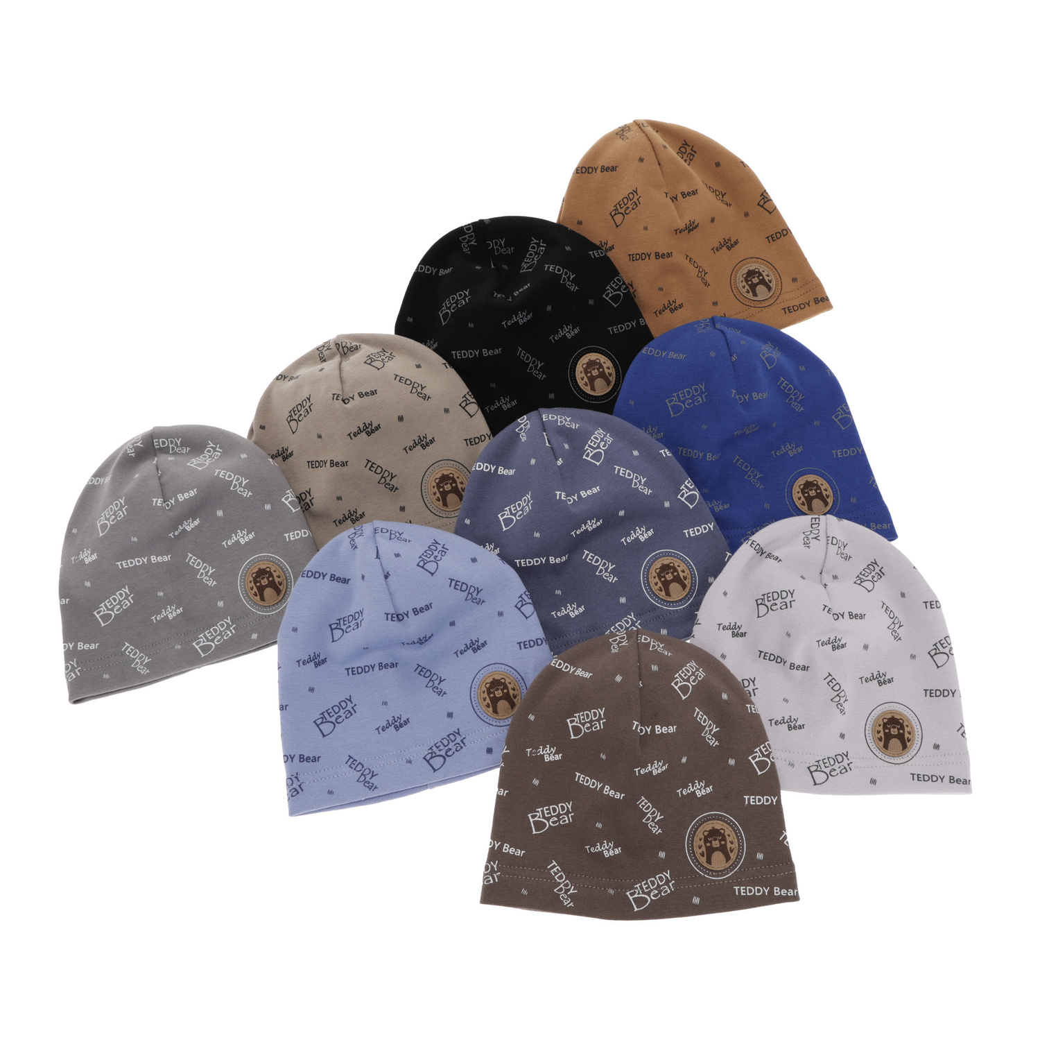 Jesenná/jarná chlapčenská čiapka hnědá Tedi