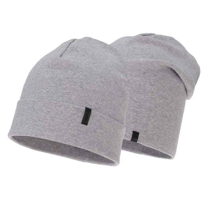 Pánská podzimní/jarná čiapka, bavlnená, sivá, Flurry