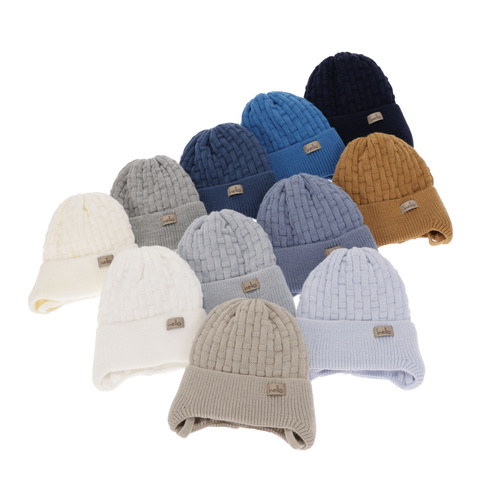 Chlapčenská jesenná/jarná čiapka tmavě modrá Farad