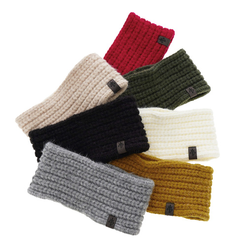 Dámska zimná čelenka růžová Alexis