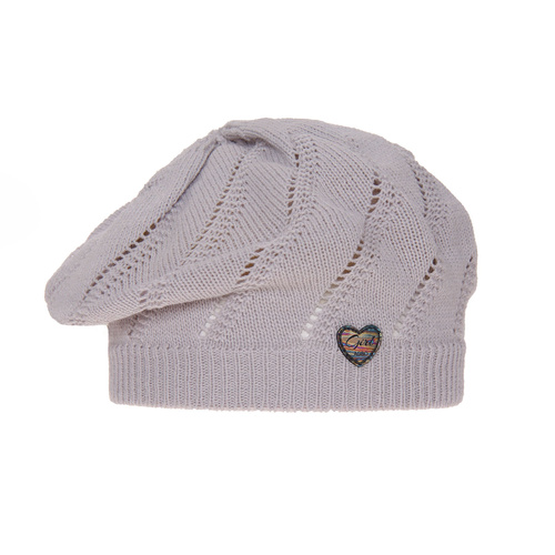 Jesenná/jarná dievčenská čiapka šedá Hilda