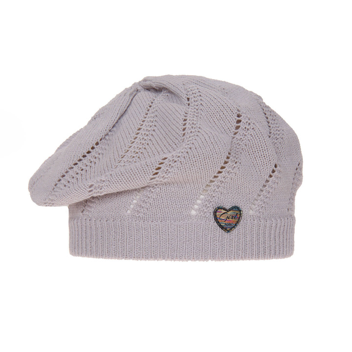 Jesenná/jarná dievčenská čiapka šedá Hilda