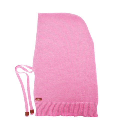 Kukla zimní dámska, ružová, s merino vlnou, Elizabeth