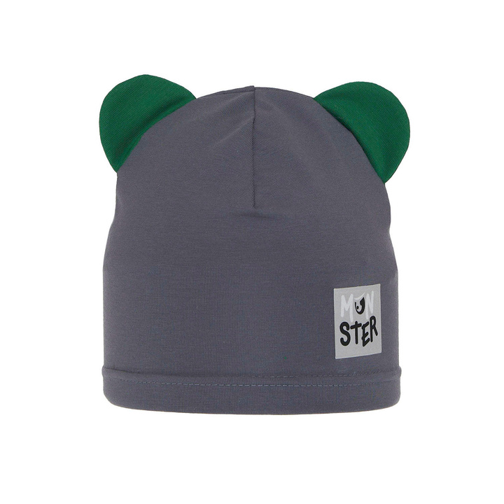 Chlapčenská jesenná/jarná čiapka šedá Jugo