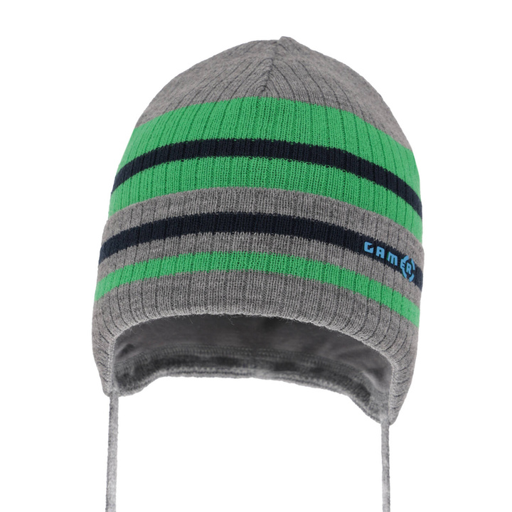 Jesenná/jarná chlapčenská čiapka šedá Oleander