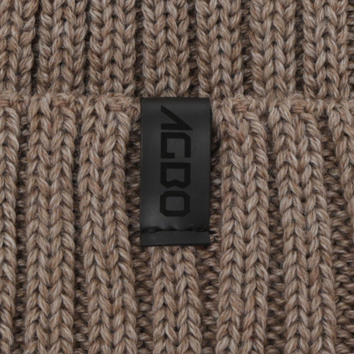 Pánská zimní čiapka, modrá, s merino vlnou, Tyrol