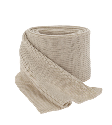 Dámska zimná šatka béžová 100% extra jemná merino vlna Jessica