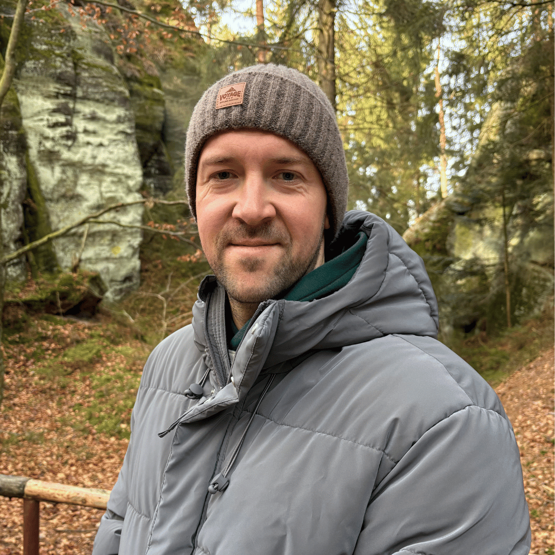 Pánska zimná čiapka medová Benet