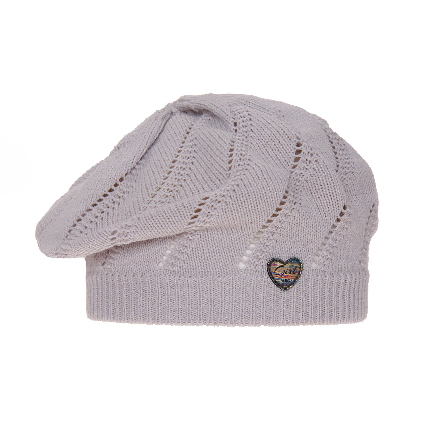 Jesenná/jarná dievčenská čiapka šedá Hilda