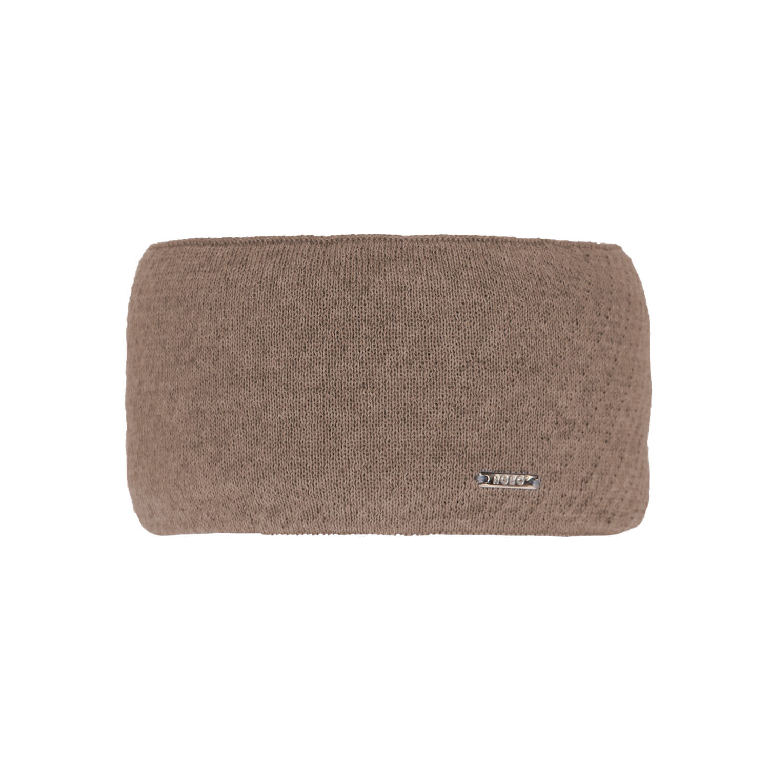 Dámska zimná čelenka béžová merino vlnená Katrina