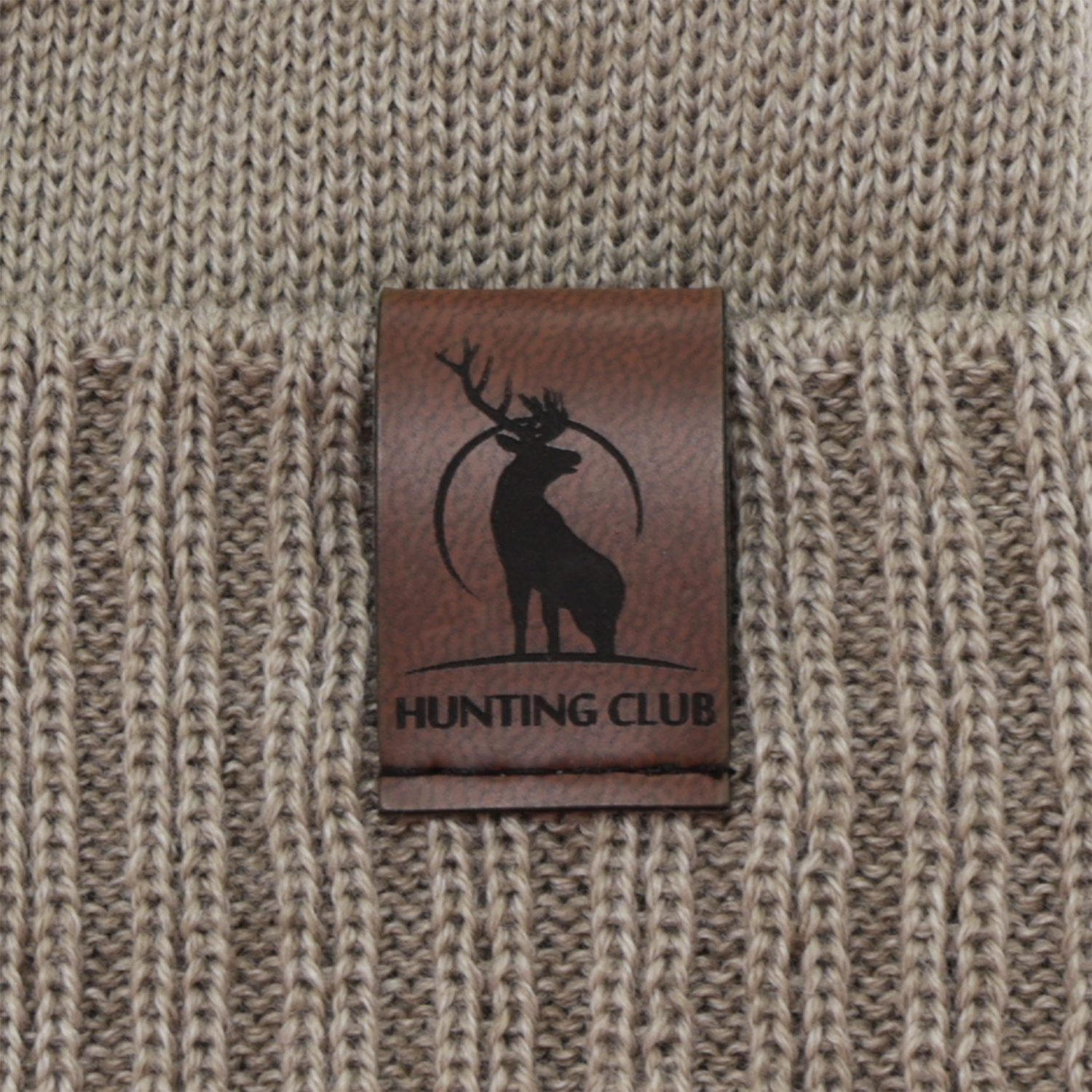 Pánska zimná čiapka zelená merino vlnená Hogan